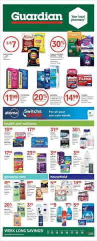 Guardian Pharmacy catalogue in Port McNeill | Guardian Pharmacy weekly flyer | 2022-05-13 - 2022-05-19
