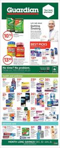 Pharmacy & Beauty offers in Calgary | Guardian Pharmacy weekly flyer in Guardian Pharmacy | 2022-12-30 - 2023-01-26