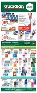 Guardian Pharmacy catalogue in Grand Manan | Guardian Pharmacy weekly flyer | 2023-01-27 - 2023-02-23
