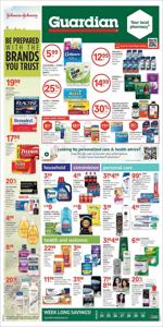 Pharmacy & Beauty offers in Hamilton | Guardian Pharmacy weekly flyer in Guardian Pharmacy | 2023-03-24 - 2023-03-30