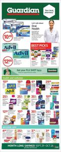 Guardian Pharmacy catalogue | Guardian Pharmacy weekly flyer | 2023-09-29 - 2023-10-26