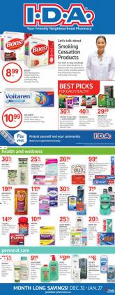 Pharmacy & Beauty deals in the IDA Pharmacy catalogue ( 10 days left)