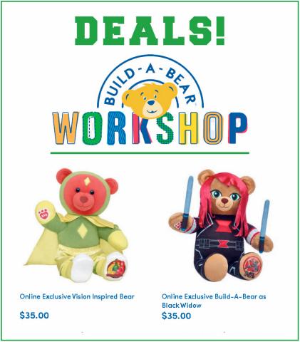 Kids, Toys & Babies offers in Vancouver | Deals!! in Build a Bear | 2022-03-16 - 2022-05-29