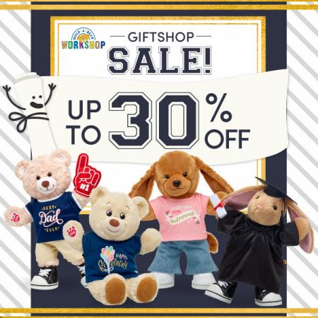 Kids, Toys & Babies offers in Montreal | Sale up to 30% off in Build a Bear | 2022-06-08 - 2022-06-28