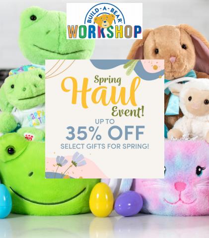 Build a Bear catalogue | Spring Haul Event!  Up to 35% Off | 2023-03-27 - 2023-04-05