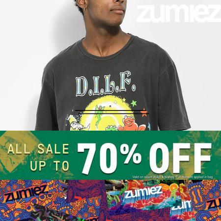 Zumiez catalogue | All Sale up to 70% off | 2022-07-07 - 2022-10-07