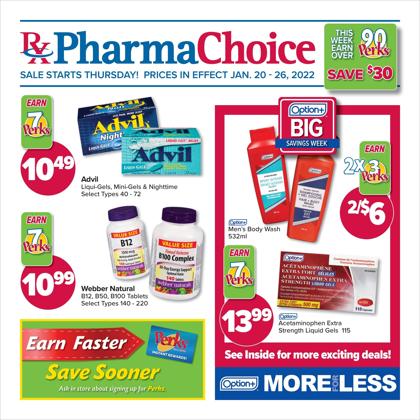 Pharmacy & Beauty deals in the PharmaChoice catalogue ( Expires tomorrow)