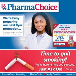 PharmaChoice catalogue in Gatineau | Weekly flyer PharmaChoice | 2023-01-26 - 2023-02-01