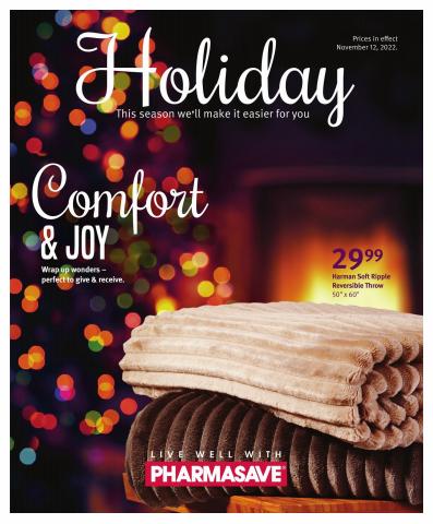 Pharmasave catalogue in Toronto | Pharmasave weekly flyer | 2022-11-12 - 2022-12-24