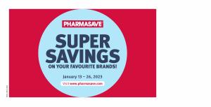 Pharmasave catalogue | Pharmasave weekly flyer | 2023-01-13 - 2023-01-26