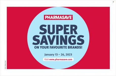 Pharmasave catalogue | Weekly Add Pharmasave | 2023-01-13 - 2023-01-26