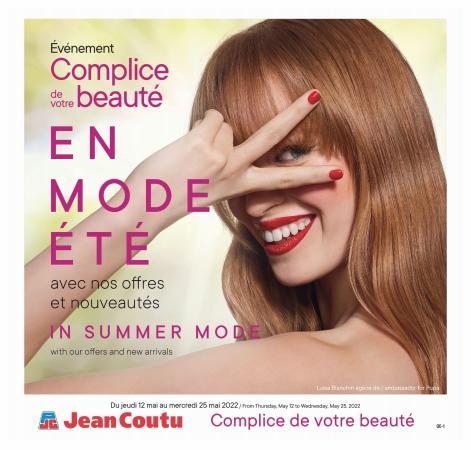 Jean Coutu catalogue in Sept-Îles | Cosmetics Insert | 2022-05-12 - 2022-05-25