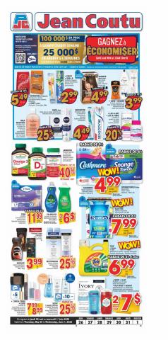Pharmacy & Beauty offers in Montreal | Weekly Flyer in Jean Coutu | 2022-05-26 - 2022-06-01