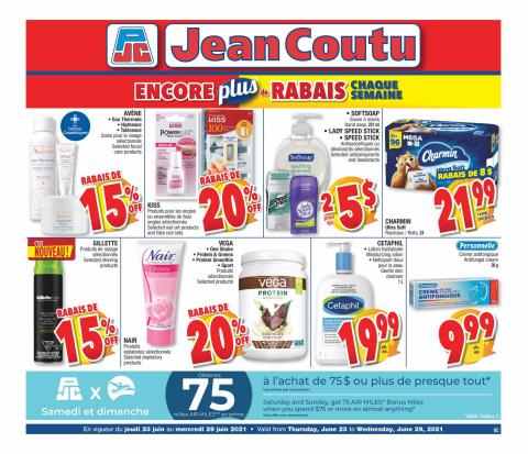 Jean Coutu catalogue in Gatineau | More Savings Flyer | 2022-06-23 - 2022-06-29