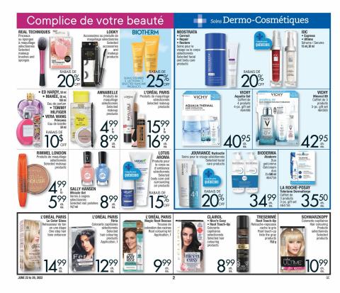 Jean Coutu catalogue in Montreal | More Savings Flyer | 2022-06-23 - 2022-06-29