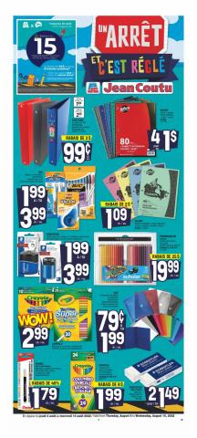 Jean Coutu catalogue | Special Insert | 2022-08-04 - 2022-08-10