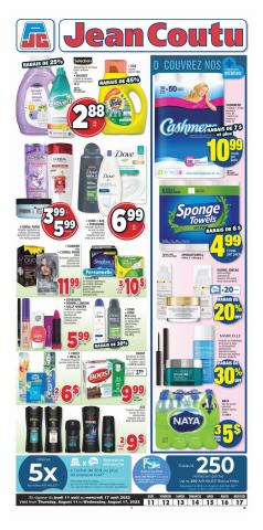Jean Coutu catalogue | Weekly Flyer | 2022-08-11 - 2022-08-17