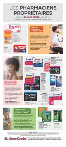 Pharmacy & Beauty offers in Gatineau | Special Insert in Jean Coutu | 2022-09-22 - 2022-09-28