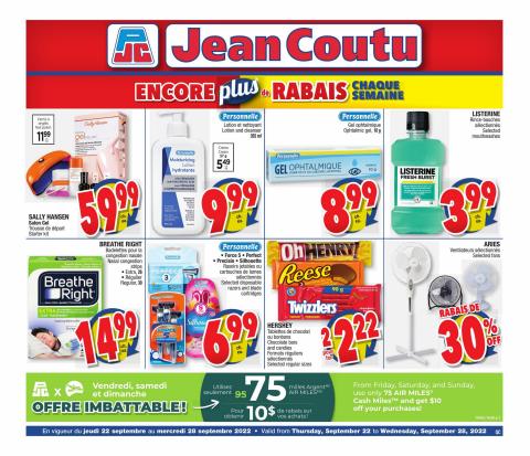 Jean Coutu catalogue in Ottawa | More Savings Flyer | 2022-09-22 - 2022-09-28