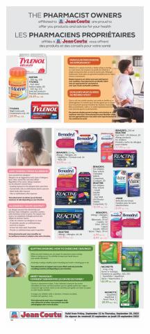 Jean Coutu catalogue in Pont-Landry | Special Insert | 2022-09-23 - 2022-09-29
