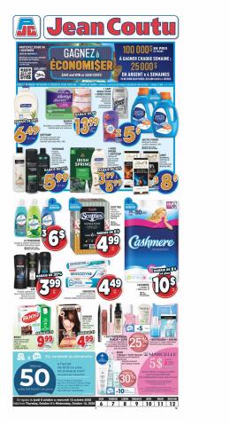 Jean Coutu catalogue in Sherbrooke QC | Weekly Flyer | 2022-10-06 - 2022-10-12
