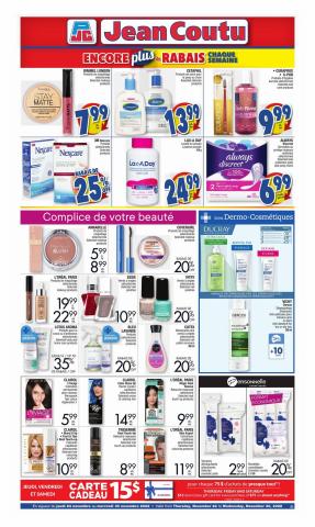 Jean Coutu catalogue in Montreal | More Savings Flyer | 2022-11-24 - 2022-11-30