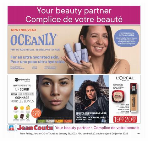 Jean Coutu catalogue in Gatineau | Cosmetics Insert | 2023-01-20 - 2023-01-26