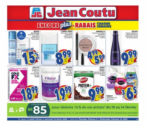 Jean Coutu catalogue in Sherbrooke QC | More Savings Flyer | 2023-02-09 - 2023-02-15