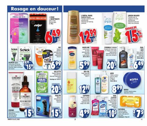 Jean Coutu catalogue | More Savings Flyer | 2023-03-16 - 2023-03-22