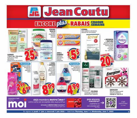 Jean Coutu catalogue in Quebec | More Savings Flyer | 2023-06-01 - 2023-06-07