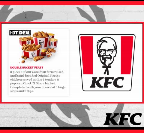Restaurants offers in Montreal | Hot Deals in KFC | 2022-03-31 - 2022-06-07