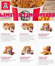 Restaurants offers in Sault Ste. Marie | Limited Time Offers in KFC | 2023-05-08 - 2023-07-08