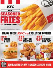 Restaurants offers in Winnipeg | KFC Coupons  in KFC | 2023-08-21 - 2023-10-29