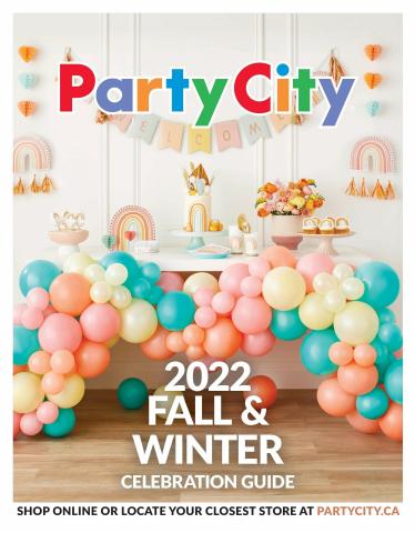 Kids, Toys & Babies offers in Edmonton | Fall/Winter Celebration Guide in Party City | 2022-09-13 - 2023-01-10