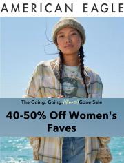 Clothing, Shoes & Accessories offers | 40-50% Off Women's Faves in American Eagle | 2023-01-26 - 2023-02-02