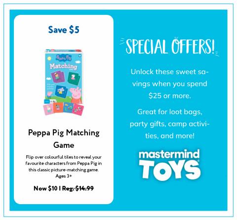Kids, Toys & Babies offers in Edmonton | Special Offers!!  in Mastermind Toys | 2022-04-26 - 2022-06-06