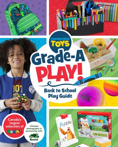 Kids, Toys & Babies offers in Vancouver | MMT - Back To School Guide 2022 in Mastermind Toys | 2022-07-27 - 2022-10-31