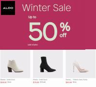 ALDO catalogue in Edmonton | Winter Sale Up to 50% off | 2023-01-22 - 2023-02-01