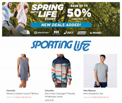 Sporting Life catalogue | Spring into Life Even - Up to 50% OFF | 2022-05-19 - 2022-07-03