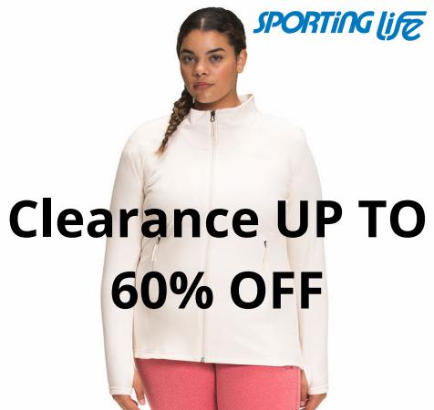 Sport offers in Montreal | Clearance UP TO 60% OFF in Sporting Life | 2022-12-01 - 2023-01-01