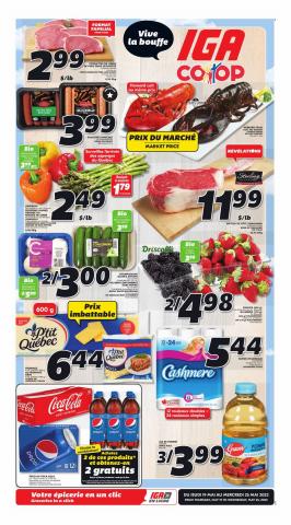 IGA catalogue in Mont-Laurier | New Brunswick | 2022-05-19 - 2022-05-25