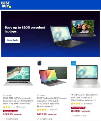 Black Friday deals in the Best Buy catalogue ( 4 days left)