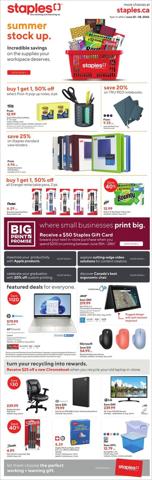 Electronics offers in Calgary | Staples flyer in Staples | 2022-06-22 - 2022-06-28
