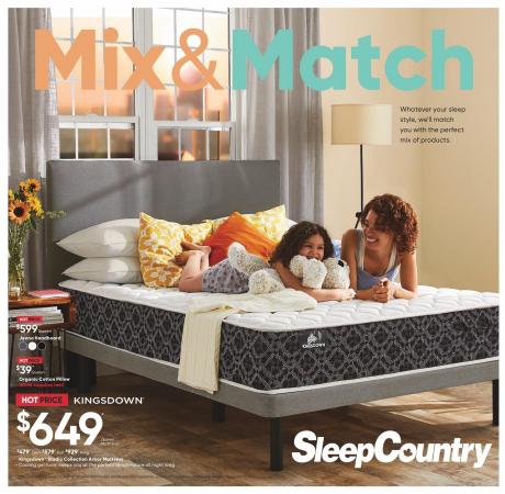 Sleep Country catalogue in Vancouver | Weekly Flyer | 2022-08-03 - 2022-09-13