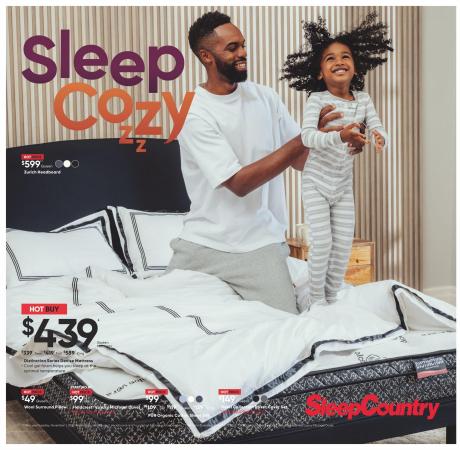 Home & Furniture offers in Vancouver | Weekly Flyer in Sleep Country | 2022-09-15 - 2022-11-01