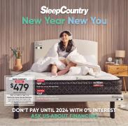 Offer on page 4 of the Weekly Flyer catalog of Sleep Country