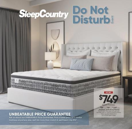 Sleep Country catalogue in Winnipeg | Sleep Country Weekly Flyer | 2023-09-25 - 2023-10-01