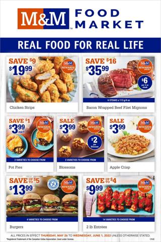 M&M Meat Shops catalogue in Prince Albert | M&M Meat Shops flyer | 2022-05-26 - 2022-06-01