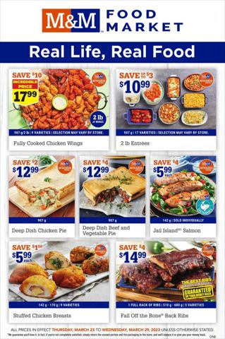 M&M Meat Shops catalogue in Edmonton | M&M Meat Shops weekly flyer | 2023-03-23 - 2023-03-29