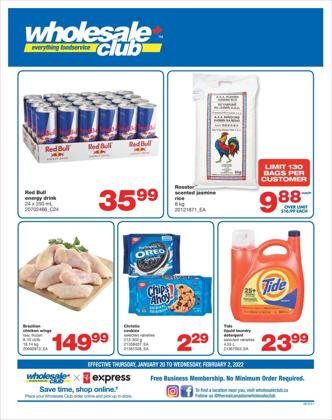 Wholesale Club deals in the Wholesale Club catalogue ( 1 day ago)